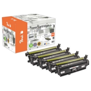 Peach Spar Pack Tonermodule kompatibel zu
Hersteller-ID: No. 504X, CE250X, CE251A, CE252, CE253 Tinte