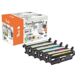 Peach Spar Pack Plus Tonermodule kompatibel zu
Hersteller-ID: HP 307A, CE740A*2, CE741A, CE742A, CE743A Toner
