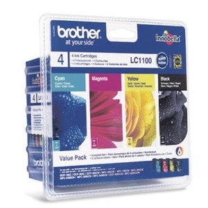 Original Valuepack Tinte schwarz, color,
Hersteller-ID: LC-1100VALBP Tinte
