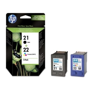 Original Combopack Tinte schwarz, color,
Hersteller-ID: No. 21, No. 22, SD367AE Tinte