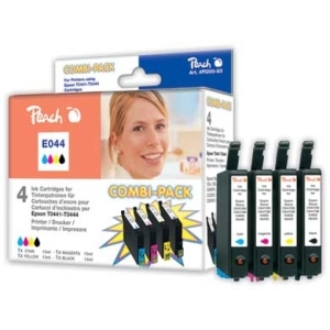 Peach  Spar Pack Tintenpatronen kompatibel zu
Hersteller-ID: T0445, C13T04454010 Toner
