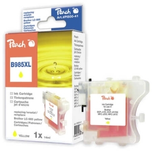 Peach Tintenpatrone gelb kompatibel zu
Hersteller-ID: LC-985y Druckerpatronen