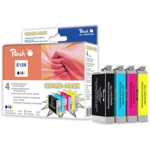 Peach  Spar Pack Tintenpatronen kompatibel zu
Hersteller-ID: T1285, C13T12854010 Druckerpatronen