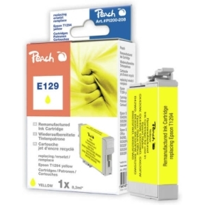Peach  Tintenpatrone gelb kompatibel zu
Hersteller-ID: T1294 y, C13T12944011 Toner