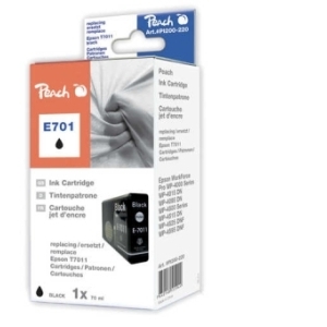 Peach  XL-Tintenpatrone schwarz kompatibel zu
Hersteller-ID: T7011 bk, C13T70114010 Druckerpatronen