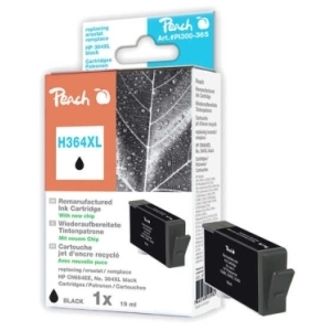 Peach Tintenpatrone schwarz kompatibel zu
Hersteller-ID: No. 364XL bk, CN684EE, CB321EE Druckerpatronen