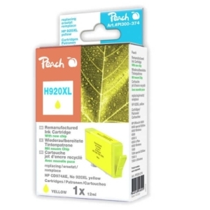 Peach Tintenpatrone gelb HC kompatibel zu
Hersteller-ID: No. 920XL, CD974AE Druckerpatronen