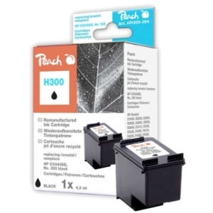 Peach  Druckkopf schwarz kompatibel zu
Hersteller-ID: No. 300 bk, CC640EE Toner