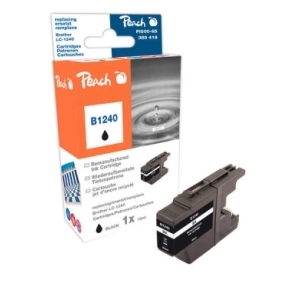 Peach  Tintenpatrone schwarz kompatibel zu
Hersteller-ID: LC-1240BK Tinte