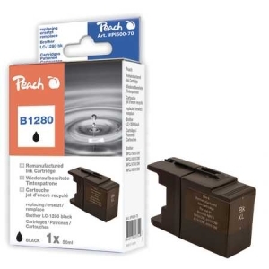 Peach XL-Tintenpatrone schwarz kompatibel zu
Hersteller-ID: LC-1280XLBK Druckerpatronen