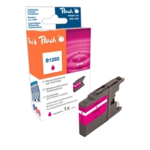 Peach XL-Tintenpatrone magenta kompatibel zu
Hersteller-ID: LC-1280XLM Druckerpatronen