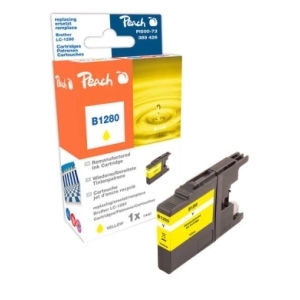 Peach XL-Tintenpatrone gelb kompatibel zu
Hersteller-ID: LC-1280XLY Toner