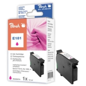 Peach  Tintenpatrone magenta kompatibel zu
Hersteller-ID: No. 18XL m, C13T18134010 Toner