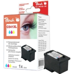 Peach Druckkopf XL color kompatibel zu
Hersteller-ID: CL-541XLC, 5226B004 Tinte