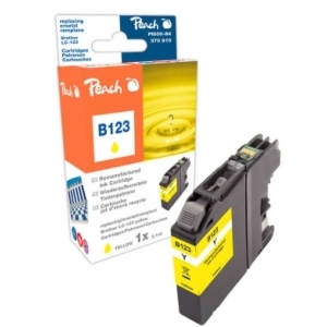 Peach  Tintenpatrone gelb kompatibel zu
Hersteller-ID: LC-123Y Tinte