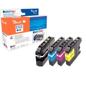 Peach  Spar Pack Tintenpatronen kompatibel zu
Hersteller-ID: LC-127XLVALBP Druckerpatronen