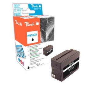 Peach Tintenpatrone schwarz HC kompatibel zu
Hersteller-ID: No. 932XL, CN053AE Toner
