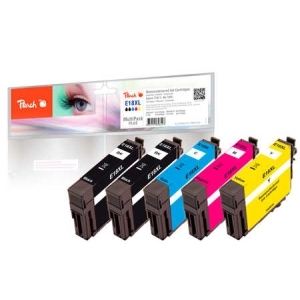 Peach  Spar Pack Plus Tintenpatronen, kompatibel zu
Hersteller-ID: No. 18XL, C13T18164010 Toner