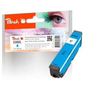 Peach  Tintenpatrone HY cyan kompatibel zu
Hersteller-ID: No. 26XL c, C13T26324010 Tinte