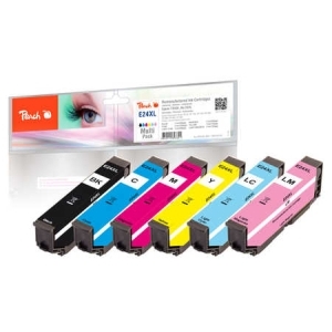 Peach  Spar Pack Tintenpatronen HY kompatibel zu
Hersteller-ID: No. 24XL, C13T24384010 Druckerpatronen