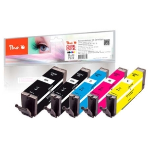 Peach  Spar Pack Tintenpatronen kompatibel zu
Hersteller-ID: PGI-550XL, CLI-551XL Toner