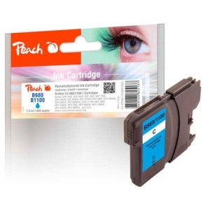 Peach XL-Tintenpatrone cyan kompatibel zu
Hersteller-ID: LC-980C, LC-1100C Toner