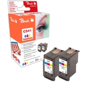Peach Doppelpack Druckköpfe color kompatibel zu
Hersteller-ID: CL-541C, 5227B004 Druckerpatronen