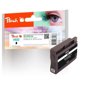 Peach Tintenpatrone schwarz kompatibel zu
Hersteller-ID: No. 932, CN057AE Druckerpatronen