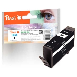 Peach Tintenpatrone schwarz kompatibel zu
Hersteller-ID: No. 364 bk, CB316EE Tinte