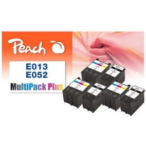 Peach  Spar Pack Plus Tintenpatronen kompatibel zu Tinte