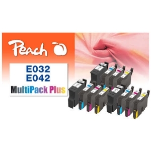 Peach  Spar Pack Plus Tintenpatronen kompatibel zu Tinte