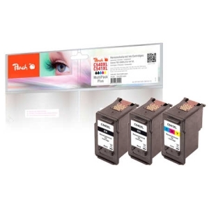 Peach Spar Pack Plus Druckköpfe kompatibel zu
Hersteller-ID: PG-540XLBK*2, CL-541XLC, 5222B005, 5226B004 Toner