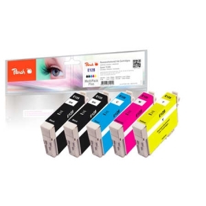 Peach  Spar Pack Plus Tintenpatronen kompatibel zu
Hersteller-ID: T1285, C13T12854010 Toner