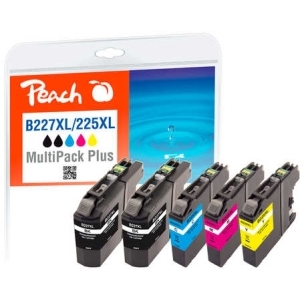 Peach  Spar Plus Pack Tintenpatronen kompatibel zu
Hersteller-ID: LC-227XLVALBP Druckerpatronen
