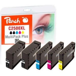 Peach  Spar Pack Plus Tintenpatronen kompatibel zu
Hersteller-ID: PGI-2500XL, 9254B004 Tinte