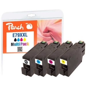 Peach  Spar Pack Tintenpatronen XXL kompatibel zu
Hersteller-ID: No. 79XXL, C13T78954010 Druckerpatronen