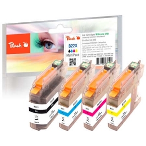 Peach  Spar Pack Tintenpatronen kompatibel zu
Hersteller-ID: LC-223VALBP Druckerpatronen