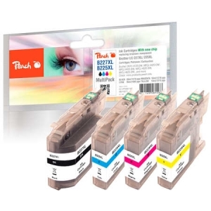 Peach Spar Pack Tintenpatronen kompatibel zu
Hersteller-ID: LC-227XLVALBP Druckerpatronen
