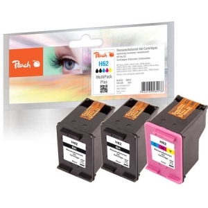 Peach  Spar Pack Plus Druckköpfe kompatibel zu
Hersteller-ID: No. 62, C2P04AE*2, C2P06AE Toner