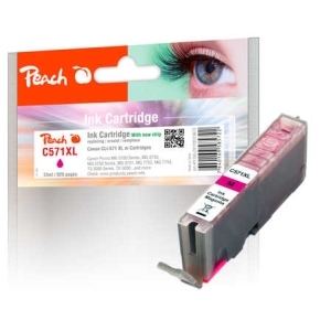 Peach Tintenpatrone XL magenta kompatibel zu
Hersteller-ID: CLI-571XLM, 0333C001 Toner