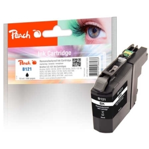 Peach Tintenpatrone schwarz kompatibel zu
Hersteller-ID: LC-121BK Toner