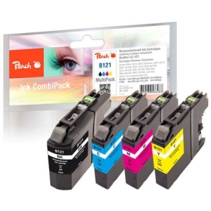 Peach Spar Pack Tintenpatronen kompatibel zu
Hersteller-ID: LC-121VALBP Tinte