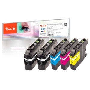 Peach Spar Plus Pack Tintenpatronen kompatibel zu
Hersteller-ID: LC-121VALBP Tinte