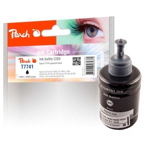 Peach  Tintenbehälter pigm. schwarz kompatible zu
Hersteller-ID: No. 774BK, C13T774140 Druckerpatronen