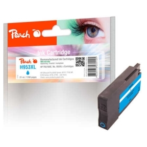 Peach Tintenpatrone cyan HC kompatibel zu
Hersteller-ID: No. 953XL, F6U16AE Tinte
