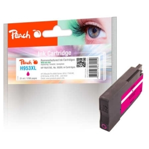 Peach Tintenpatrone magenta HC kompatibel zu
Hersteller-ID: No. 953XL, F6U17AE Druckerpatronen