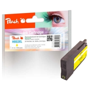 Peach  Tintenpatrone gelb HC kompatibel zu
Hersteller-ID: No. 953XL y, F6U18AE Tinte