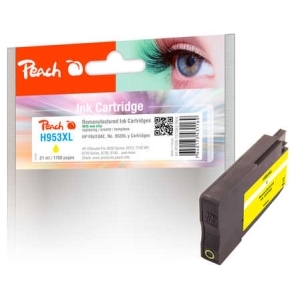 Peach Tintenpatrone gelb HC kompatibel zu
Hersteller-ID: No. 953XL, F6U18AE Druckerpatronen