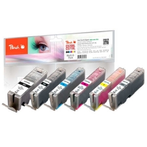 Peach  Spar Pack mit grau Tintenpatronen XL-Ergiebigkeit, kompatibel zu
Hersteller-ID: PGI-570XL, CLI-571XL Toner