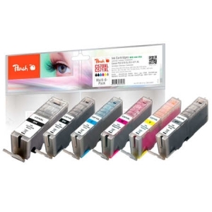 Peach Spar Pack mit grau Tintenpatronen XL-Ergiebigkeit, kompatibel zu
Hersteller-ID: PGI-570XL, CLI-571XL Druckerpatronen